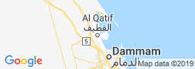 Al Qatif map